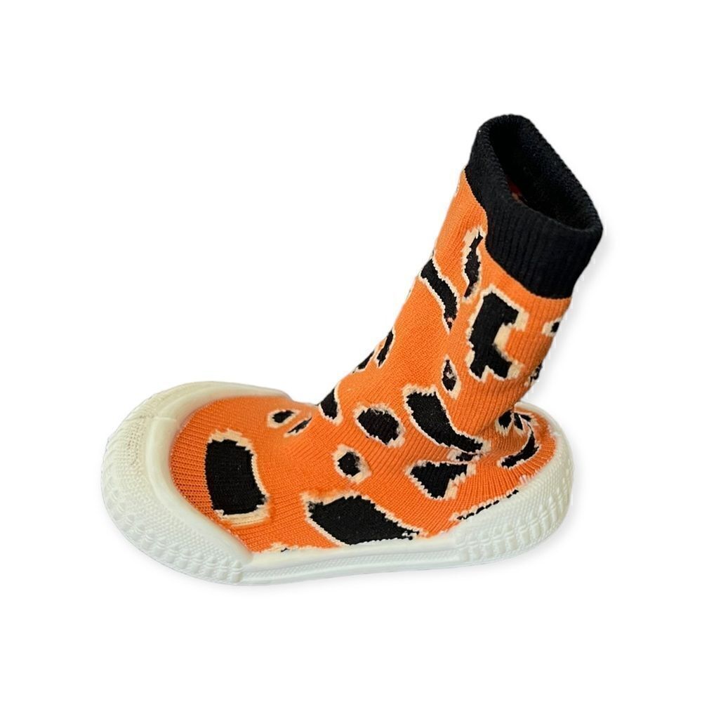 Cucu New York Knittie Bitties! - Jungle Cat Sock-Shoes, size 23